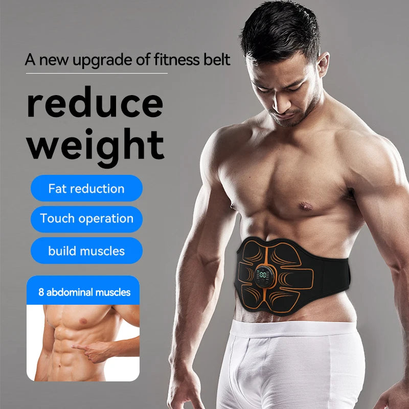 Portable ABS EMS Belt – Ab Toning & Waist Slimming Muscle Stimulator