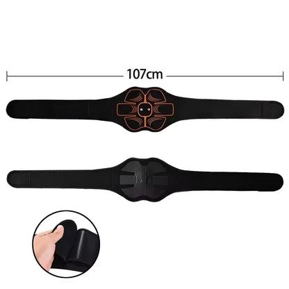 Portable EMS Ab Stimulator Belt – Muscle Toning & Training