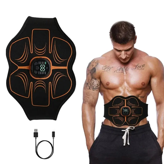 Portable ABS EMS Belt – Ab Toning & Waist Slimming Muscle Stimulator