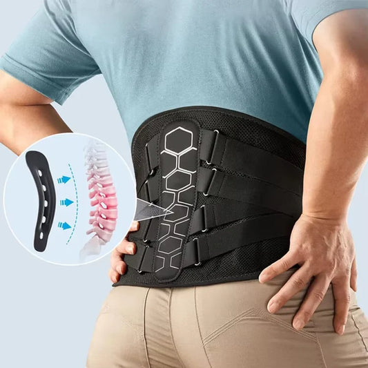 Lumbar Support Back Brace – Pain Relief & Strong Support Belt